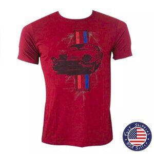 NWT CHEVY CLASSIC CAR URBAN VINTAGE STYLE MEN'S CREW NECK SHORT SLEEVE T-SHIRT S